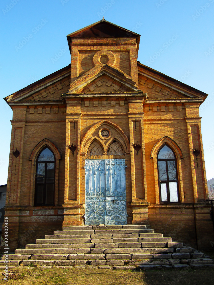 Naklejka premium Old church in the sun
