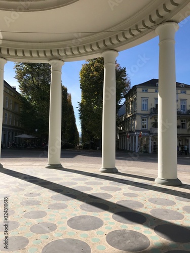 Bad Pyrmont (Germany) September 2018. Mineral Healing Water Pavilion