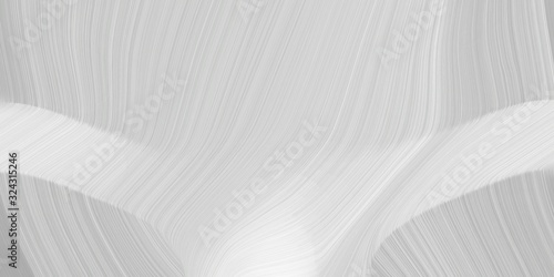 background graphic with modern curvy waves background design with light gray, white smoke and dark gray color
