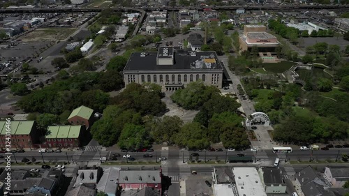 Congo Square 2 new orleans drone aerial