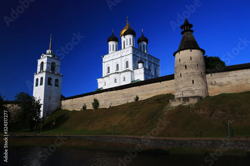 The Pskov Kremlin - historical center of the city