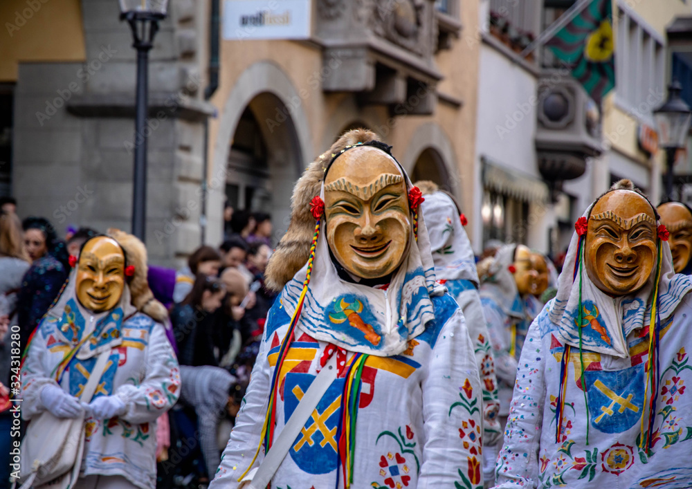 Mardi Gras parade in Switzerland