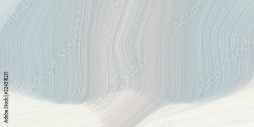 background graphic with modern waves background illustration with pastel gray, linen and ash gray color