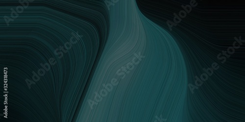 background graphic with curvy background illustration with very dark green  dark slate gray and very dark blue color