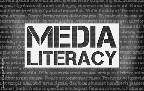 Media literacy concept