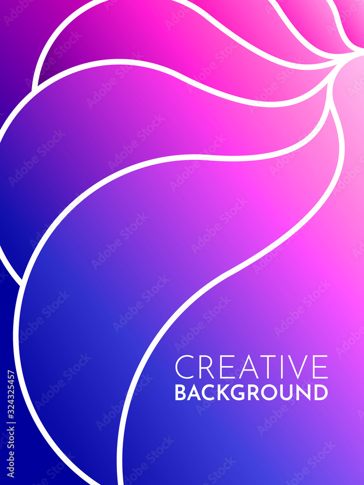 Dynamic red, pink, purple, blue gradient textured style background design. Modern abstract vector. Creative, style cover. Cool gradient shape composition. Vertical illustration. Minimum coverage.Eps10