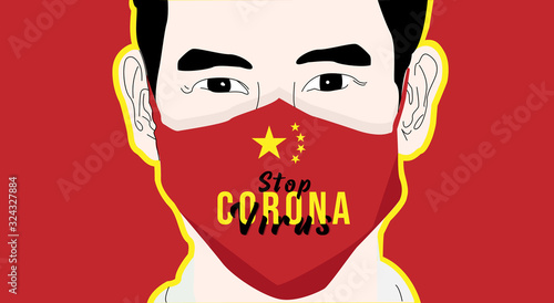 Virus corona illustration vector eps 10