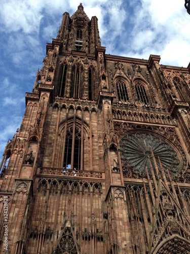 Strasbourg (France). September 2014. Strasbourg Cathedral