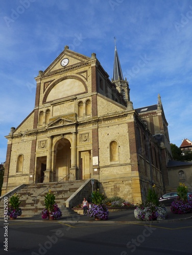 Trouville (France). September 2014. Church of the Virgin Mary the Victorious.