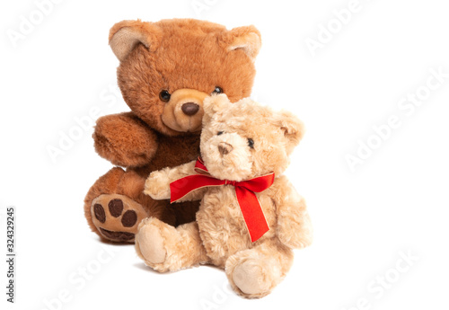 toy teddy bear isolated © ksena32