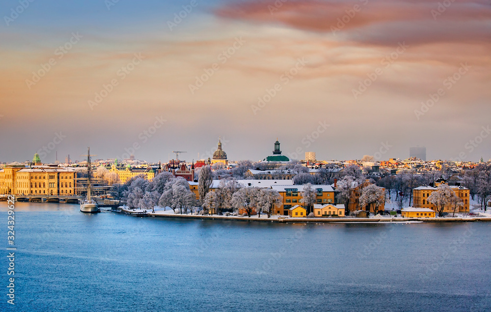 Stockholm, Sweden in Winter