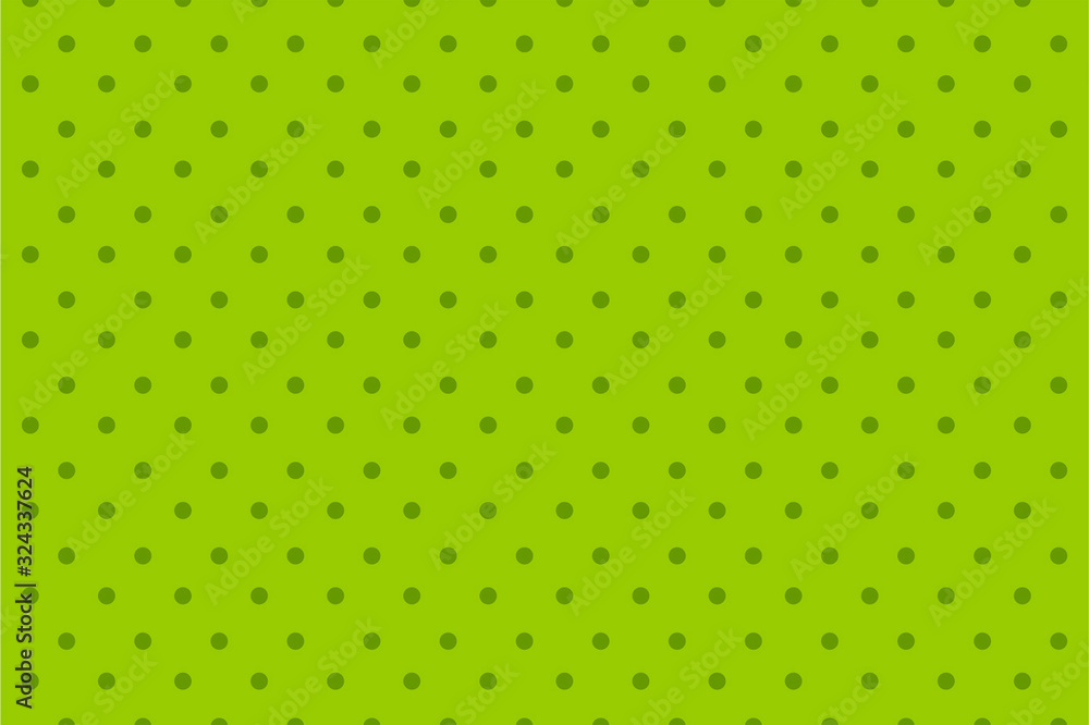 Comic halftone dot green background. Retro pop art