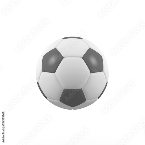  football ball 3d illustration
