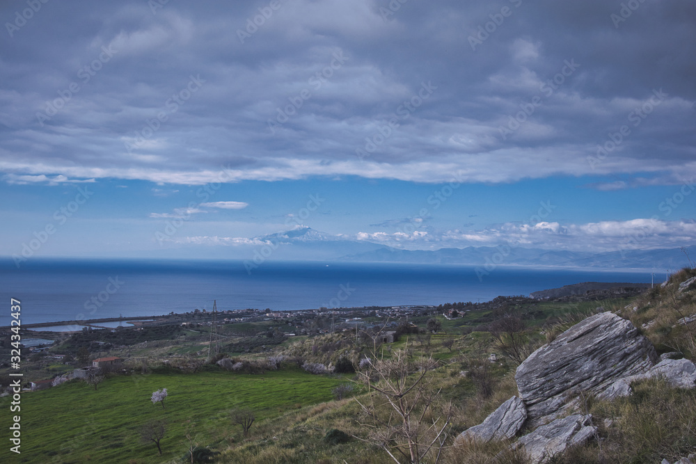 Federiciano Castle, built on a rocky outcrop overlooking the Calabrian Jonian Sea. Federiciano Castle, built on a rocky outcrop overlooking the Calabrian Jonian Sea.