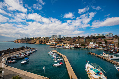 Antalya, Turkey, historical old town Kaleiçi