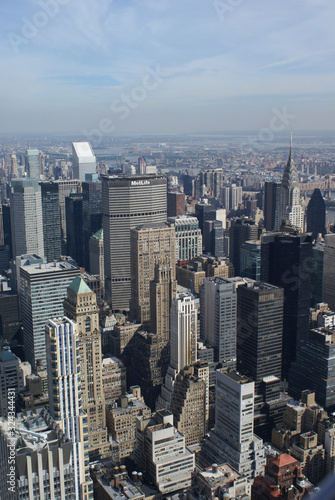 view of skyscrapers in new york
