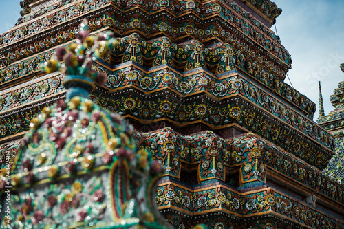 buddha temple in bangkok  thailand