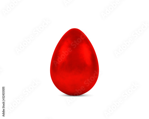  easter egg - red gold 