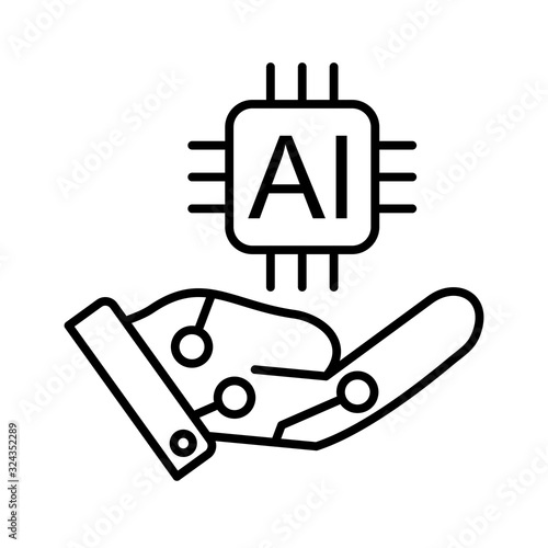 Artificial Intelligence powered 3D modeling Icon to be used as a marketing tool, or maybe as simple as icons on your website or app, the choice is yours!