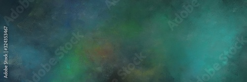 colorful vintage painting background graphic with dark slate gray, teal blue and blue chill colors. can be used as season card background or wall paper cover background