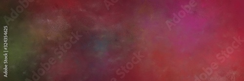 abstract painting background graphic with old mauve, dark moderate pink and very dark green colors and space for text or image. can be used as background or texture