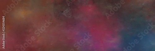 colorful vintage painting background texture with old mauve, dark slate gray and dark moderate pink colors and space for text or image. can be used as card, poster or background texture © Eigens