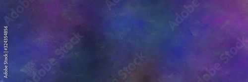 colorful distressed painting background graphic with dark slate blue  antique fuchsia and very dark blue colors. can be used as season card background or wall paper cover background