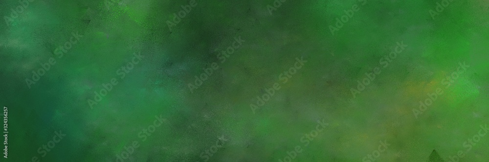 colorful grungy painting background graphic with dark olive green, dark slate gray and sea green colors and space for text or image. can be used as background or texture