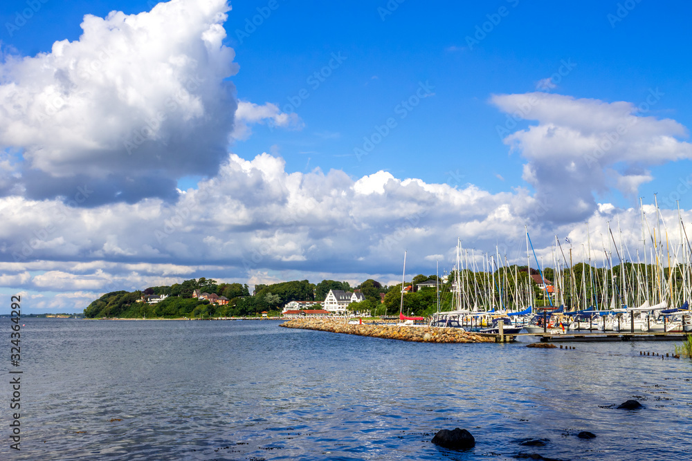 Hafen, Glücksburg, Flensburger Förder, Deutschland Hafen, Glücksburg, Flensburger Förder, Deutschland