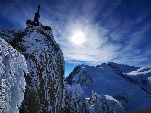 chamonix aquille du midi mont blanc winter paradise snow ski snowboard beautiful
