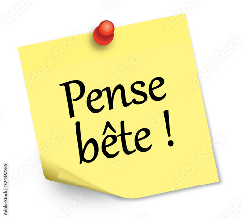 pense bête