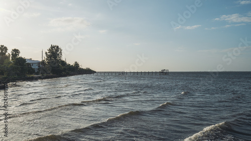 Shoreline of Pine Island, near Cape Coral, Florida.