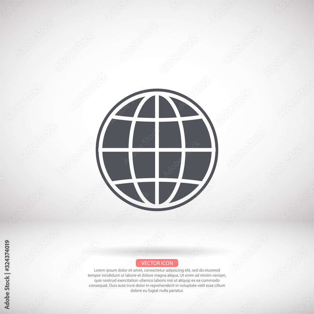 World Vector icon design 10 eps illustration World Vector icon design 10 eps illustration