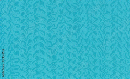 Wavy water ripple graphic in teal