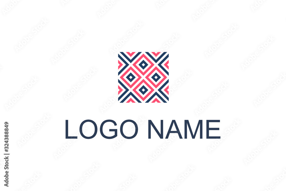 Naklejka premium logo icon abstract vector