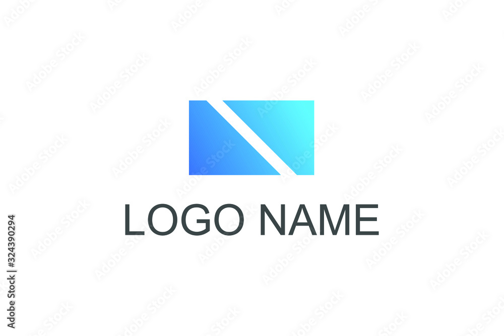 Logo rectangle vector Logo rectangle vector
