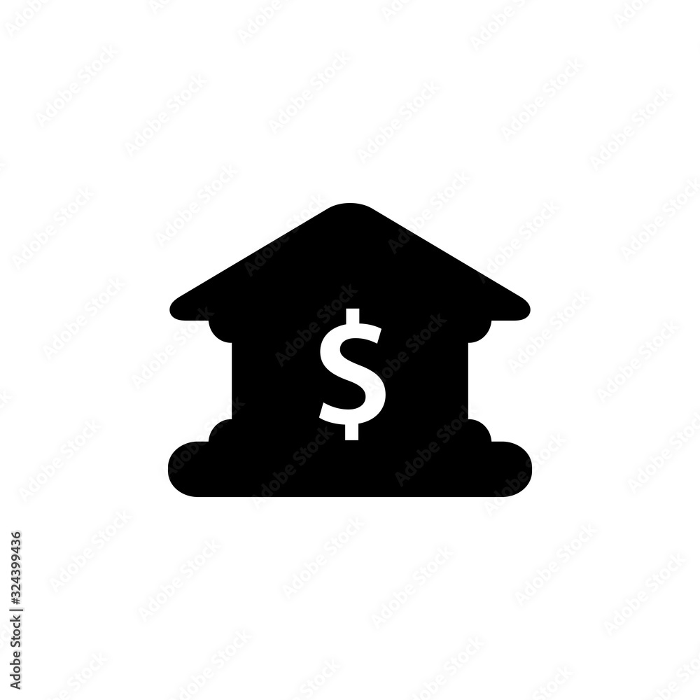 Vector illustration, bank icon design Vector illustration, bank icon design