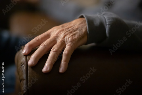 Hand of a Senior Man