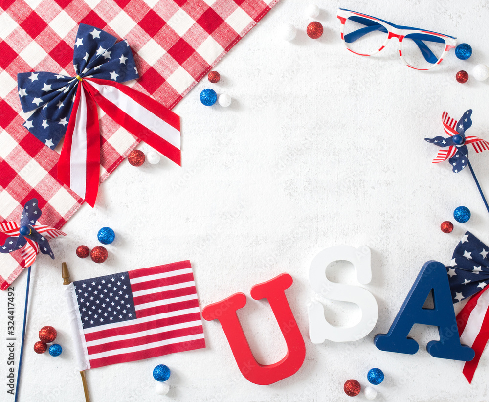 Fototapeta premium Fourth of July Background