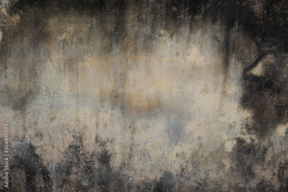 Fototapeta premium Weathered textured wall can be used as a background