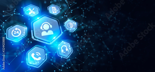 Foto Business, Technology, Internet and network concept
