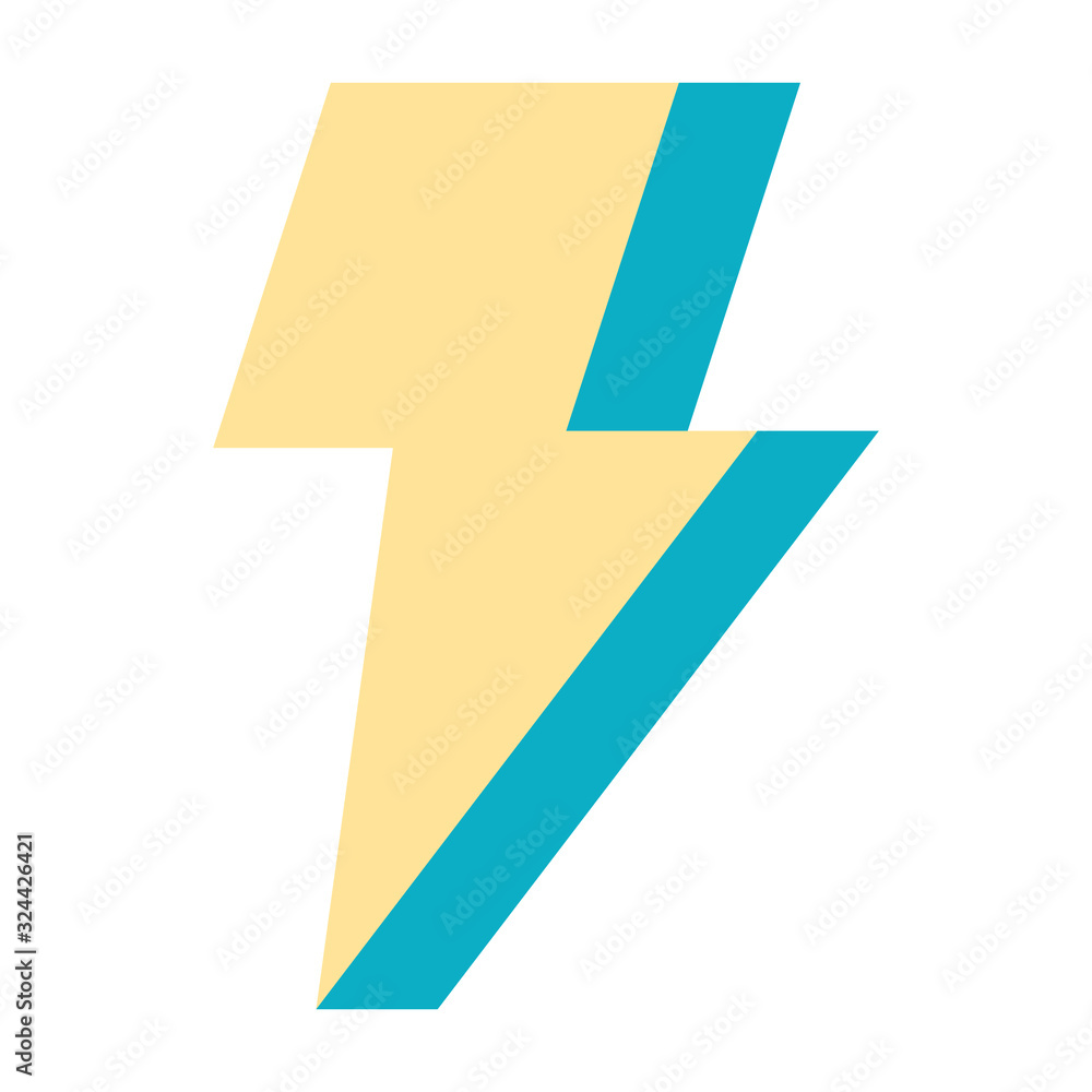 cute thunderbolt decoration isolated icon vector illustration design cute thunderbolt decoration isolated icon vector illustration design