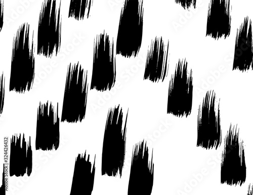 Abstract background. Grunge brush pattern. Texture. Vector.
