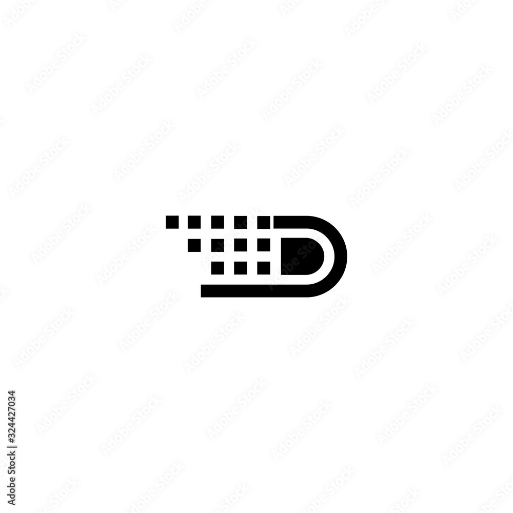 D Letter Logo Design with Creative D Letter Logo Design with Creative