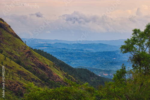 MOUNTAIN WITH BEAUTIFUL SCENERY  © tharaka