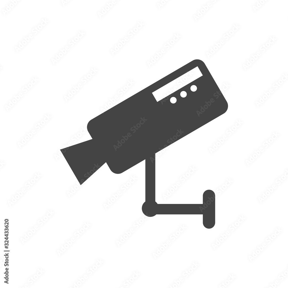 Security camera vector icon Security camera vector icon
