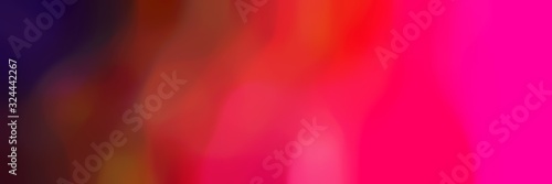 unfocused bokeh horizontal background with very dark pink, crimson and firebrick colors space for text or image