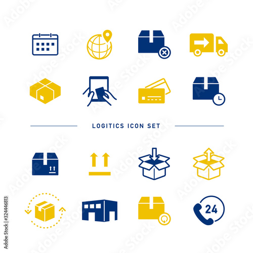 LOGISTICS ICON SET