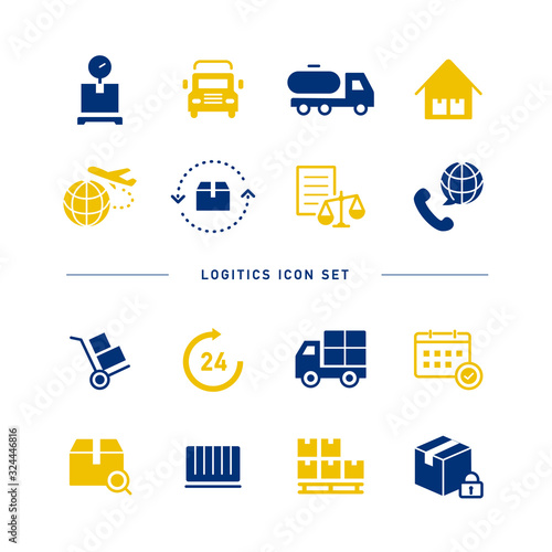 LOGISTICS ICON SET