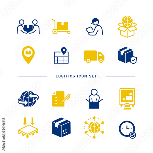 LOGISTICS ICON SET